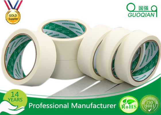 Spray Painting Custom Masking Tape White , Water Resistant Masking Tape Decoration Tear Easy supplier