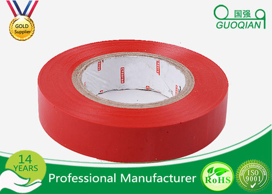 Multi Colored PVC Electrical Tape Heat Resistant Acrylic Adesive supplier