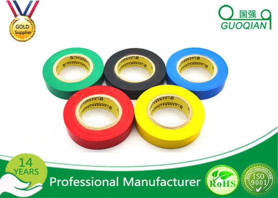 PVC Electrical Adhesive Tape Waterproof , High Voltage Red Insulation Tape supplier