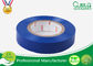 Blue PVC Waterproof Insulation Tape Electrical , High Voltage Electrical Tape Heat Resistant supplier