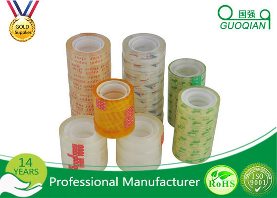 Acrylic Glue Waterproof Transparent Colored Shipping Tape Printed Company Logo supplier