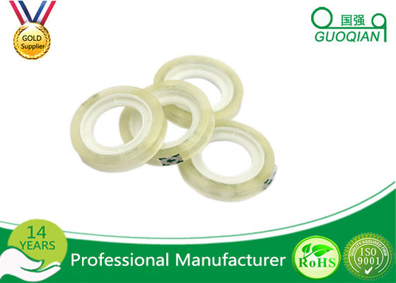 Clear Bopp Stationery Tape For Office Paper Sealing 5-100m Length supplier