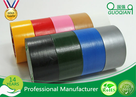 High Adhesion Printed Cloth Duct Tape Heavy Duty Reinforced 48mm X 9.14m supplier