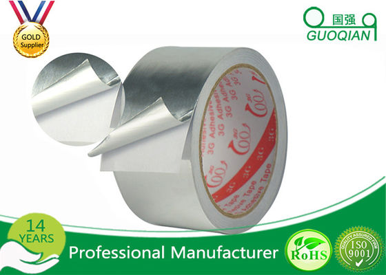 Reinforced Aluminum Foil Tape 3.ils Single Side Aluminum Tape Heat Resistance supplier