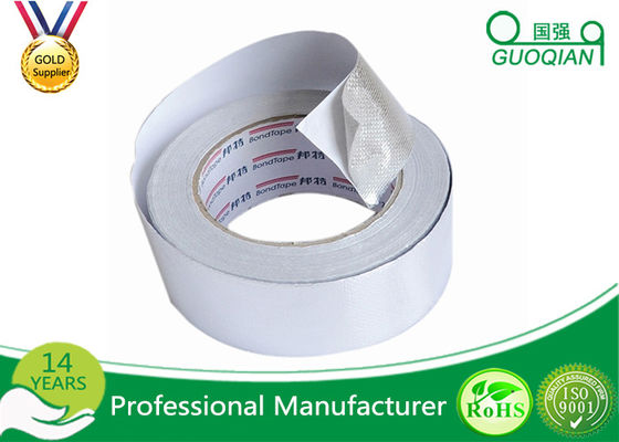 Rubber Adhesive Metal Repair Tape , High Temperature Aluminum Foil Duct Tape supplier