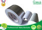 One Side High Temperature Aluminum Foil Tape With Silicone Coated Glassine Release Paper supplier