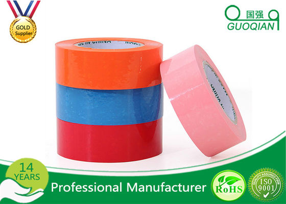 Self Adhesive Colored Carton Sealing Tape 2 Inch Width For Food / Beverage supplier