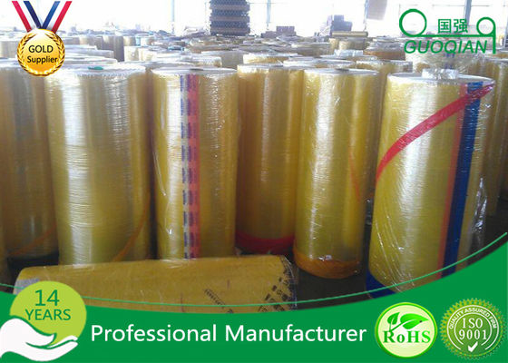 Water Based Bopp Jumbo Roll Pressure Sensitive Custom Bopp Adhesive Tape supplier