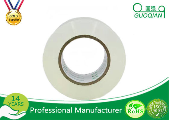 Crystal Clear Bopp Printed Parcel Tape , Quiet Packing Tape With Pressure Sensitive supplier