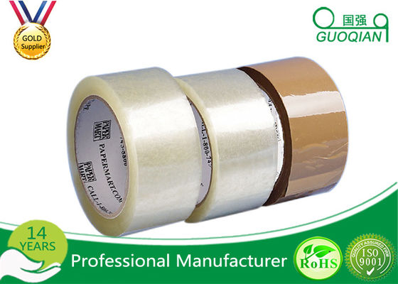 Box Sealing Bopp Film Custom Printed Packaging Tape With Acrylic Adhesive supplier