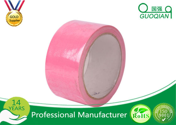 Colorful Strong Adhesive Duct Tape with Cloth Material , Hot Melt Adhesive Type supplier