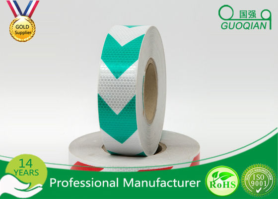 2" X 150' Reflective Safety PE Warning Tape / Conspicuity Tape For Indoor Sticker supplier