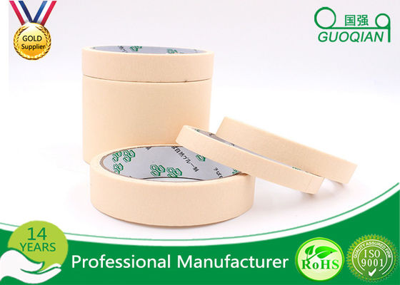 General Use Sticky Crepe Paper Rubber Adhesive Tape for Auto Car Painting , 2" x 60yd supplier