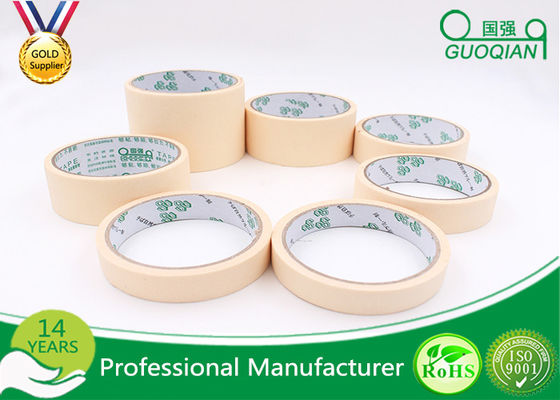 General Use Sticky Crepe Paper Rubber Adhesive Tape for Auto Car Painting , 2" x 60yd supplier