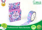 Flower Decorative Stationery Japanese Washi Tape , Adhesive Custom Printed Washi Tape supplier