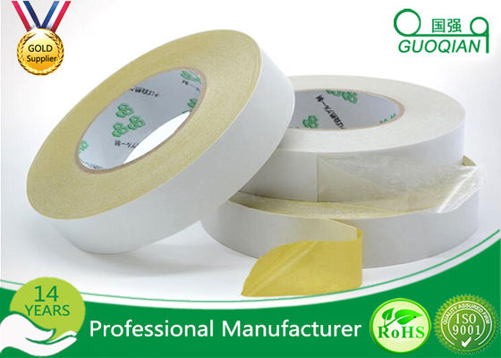 Yellow Embroidery Decorative Double Side Tape With Acrylic Glue supplier