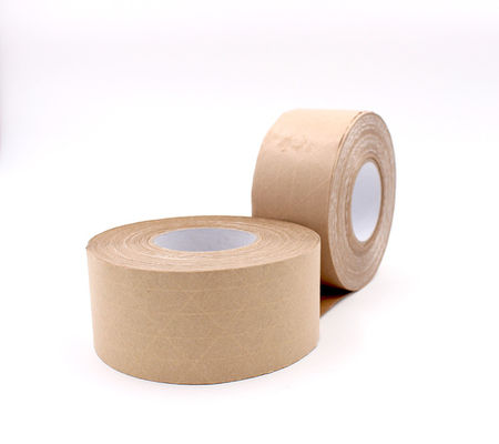 Fiberglass Reinforce Easy Tear Waterproof Kraft Paper Tape 48mm X50m supplier