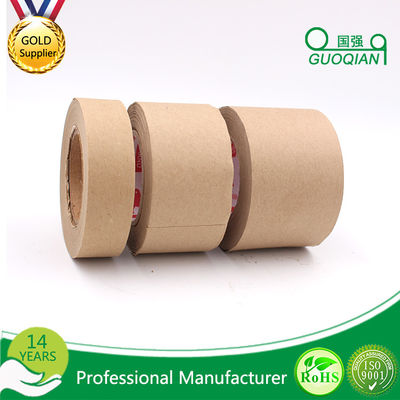 Printable Water Active Moisture Proof Kraft Packaging Tape With Reinforce Fiberglass. supplier