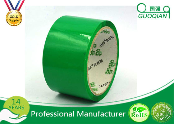 BOPP Film Coloured Packaging Tape , Water Based Acrylic Adhesive Tape supplier