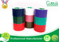 Waterproof Sticky Rubber  Adhesive Cloth Duct Tape Roll , Thickness 0.1m - 0.44mm supplier