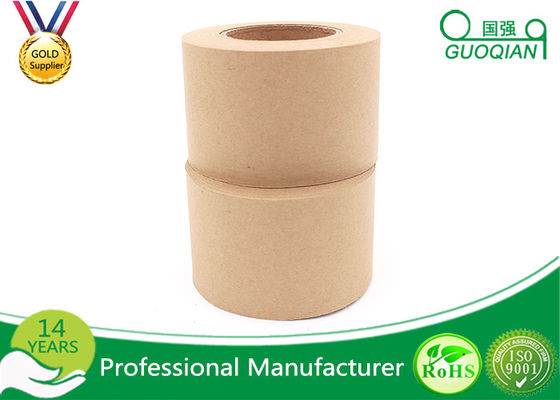 White / Brown Single Sided Gummed Kraft Paper Tape With 4.8cm Width supplier