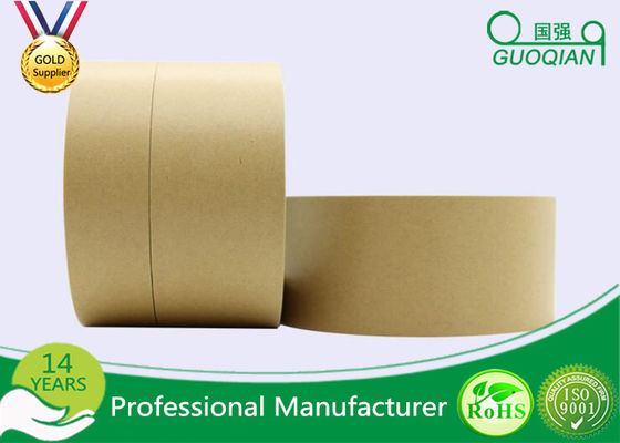 Automatic Adhesive Custom Printed Kraft Paper Tape For Packing / Wrapping supplier