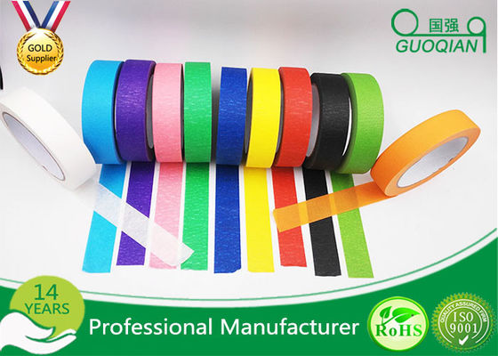 Multi Color Diy Craft Washi Colored Masking Tape For Little Kids , Toddlers &amp; Adults supplier