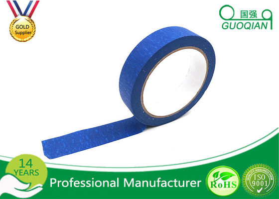 Blue Painters Rubber adhesive Colored Masking Tape For Auto Industry supplier