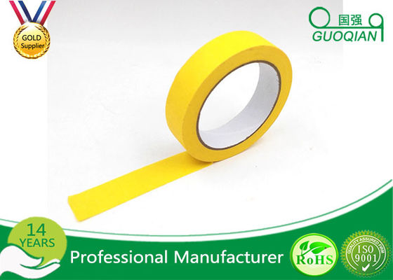 Colored Crepe Paper without Residue Rubber Masking Tape 30m 48m Length supplier