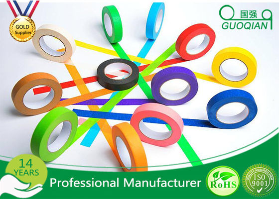 Colorful Paint Masking DIY Sticker Tape for Furniture , Window